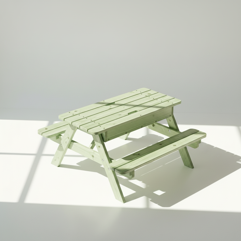 AMATA Kids Picnic Table Sandpit