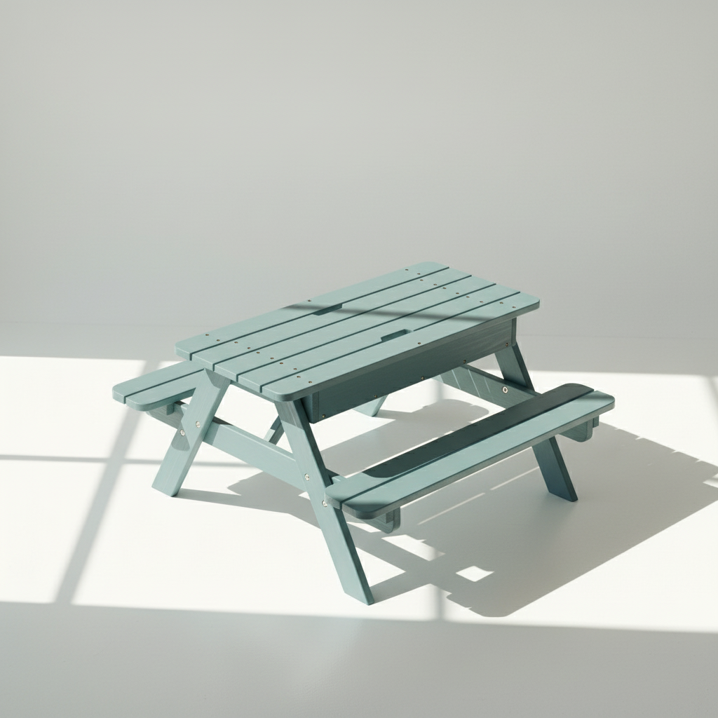 AMATA Kids Picnic Table Sandpit