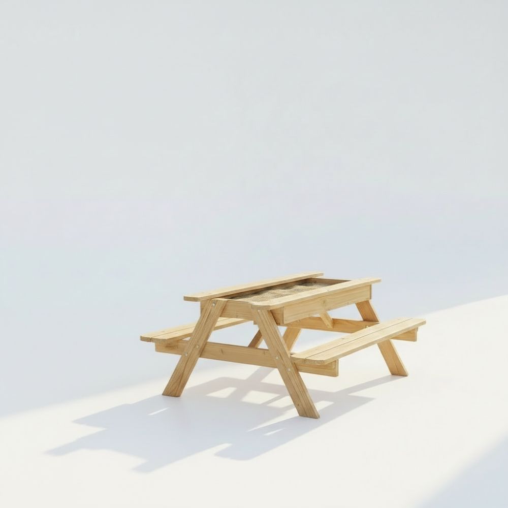 AMATA Kids Picnic Table Sandpit