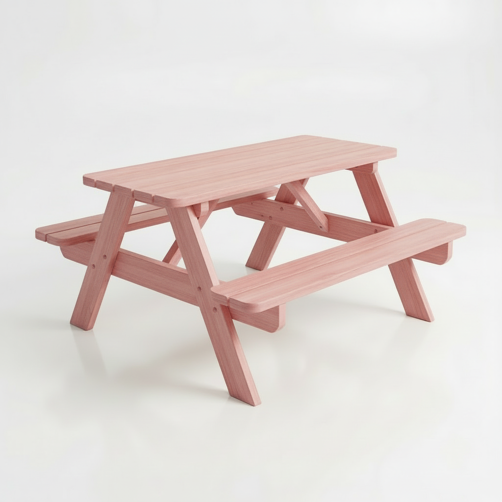AMATA Kids 2-in-1 Picnic Table SET with Interchangeable Sandpit & Standard Tabletop
