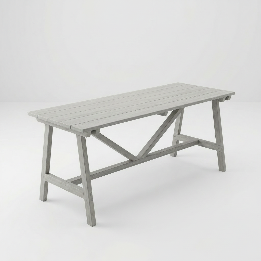 Wenden Outdoor Table – Nordic Wooden Garden Table