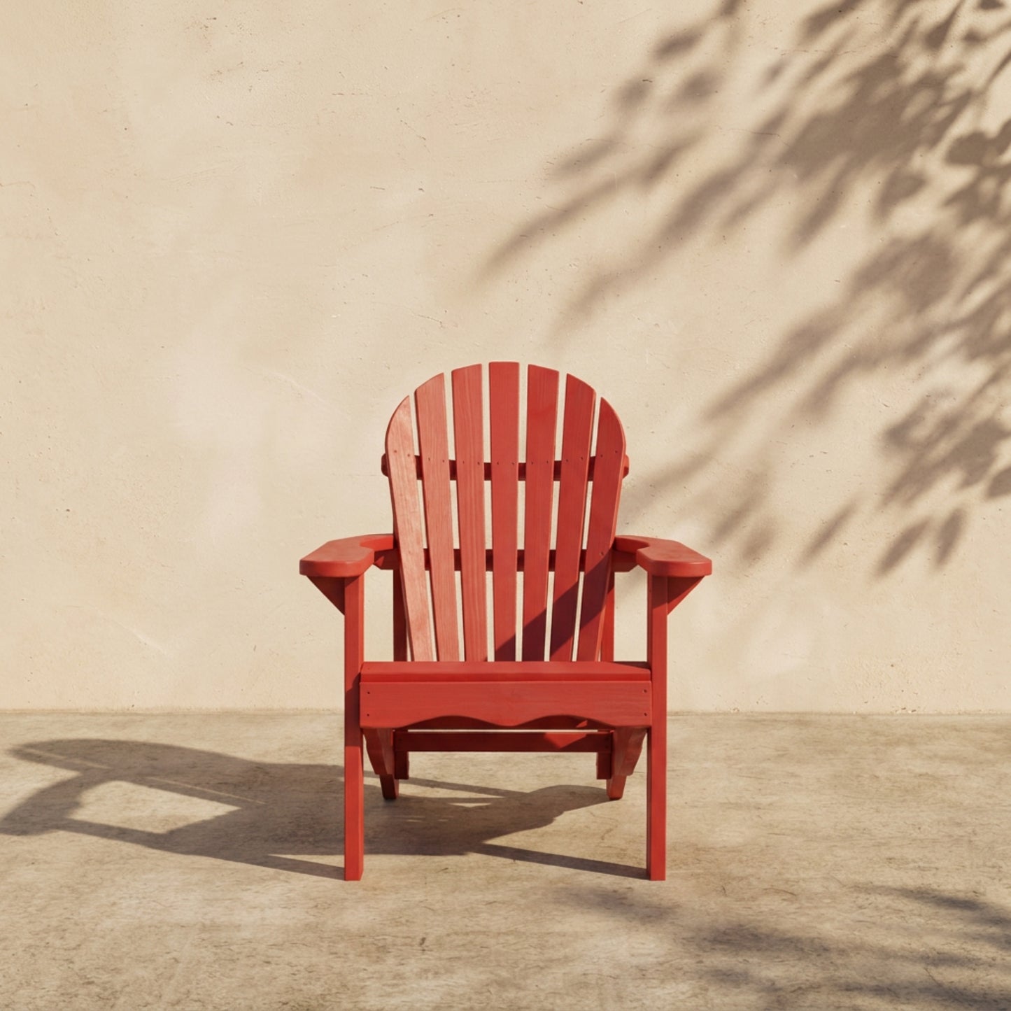 Wooden Adirondack Garden Chair
