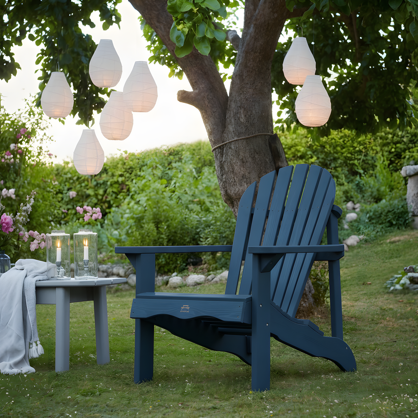 Wooden Adirondack Garden Chair