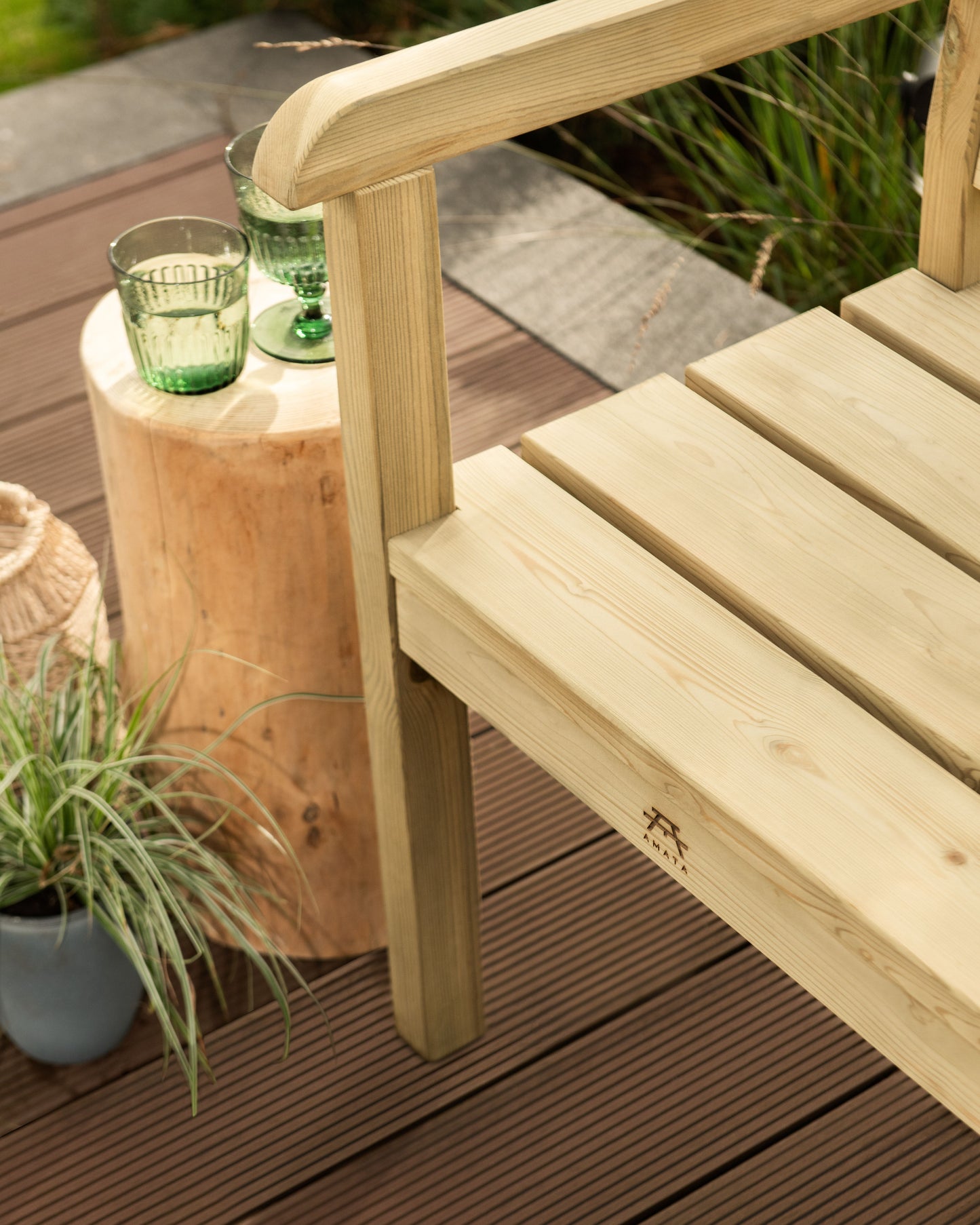 Classic Wooden Garden Chair