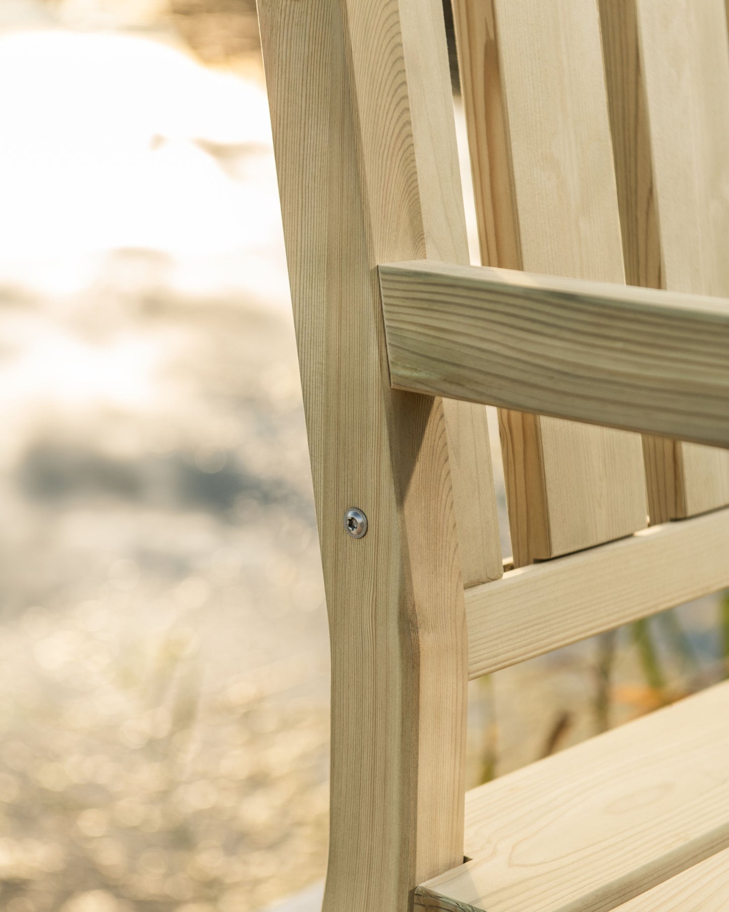 Classic Wooden Two Seater Garden Bench