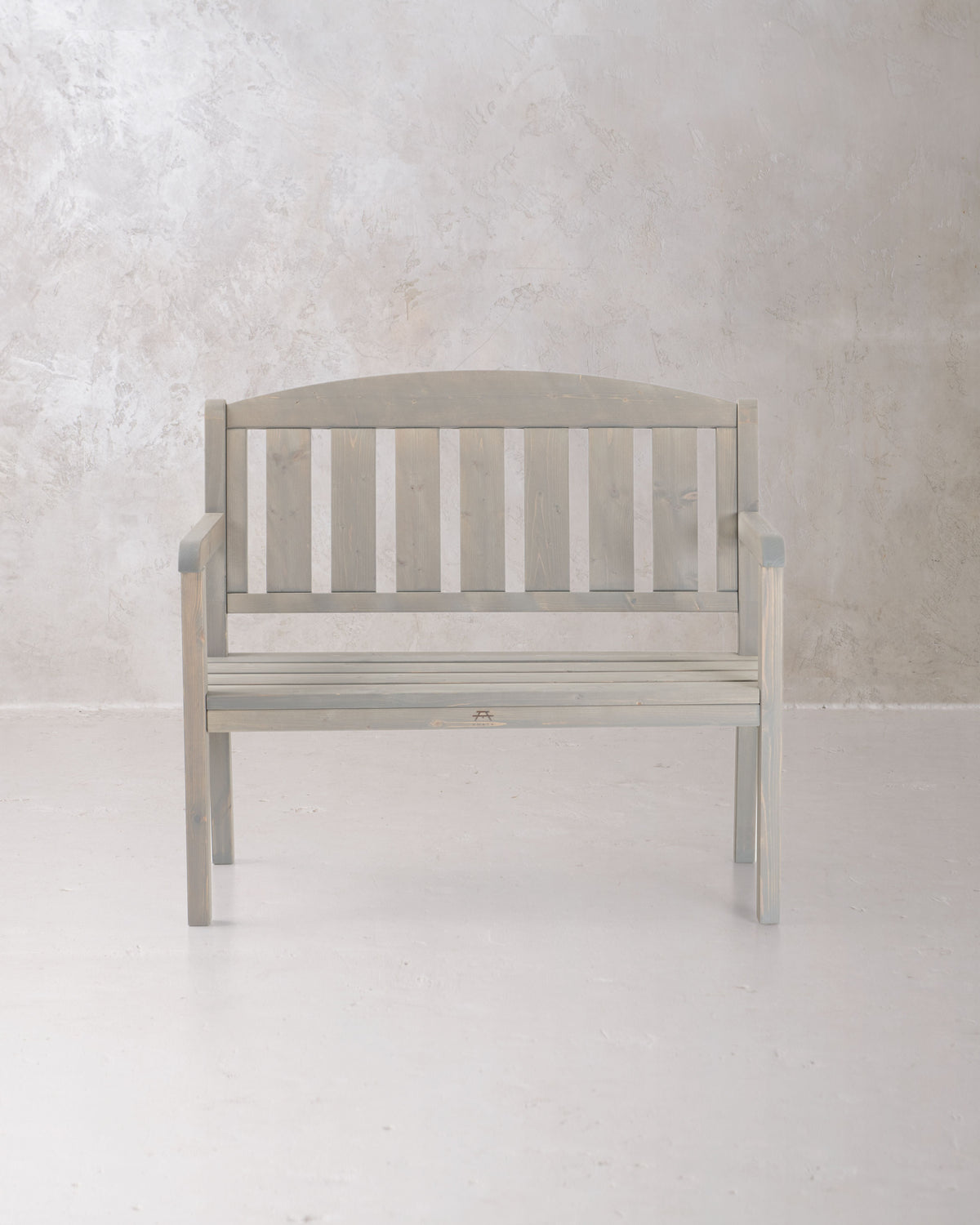 AMATA 2-Seater Garden Bench with Arched Back
