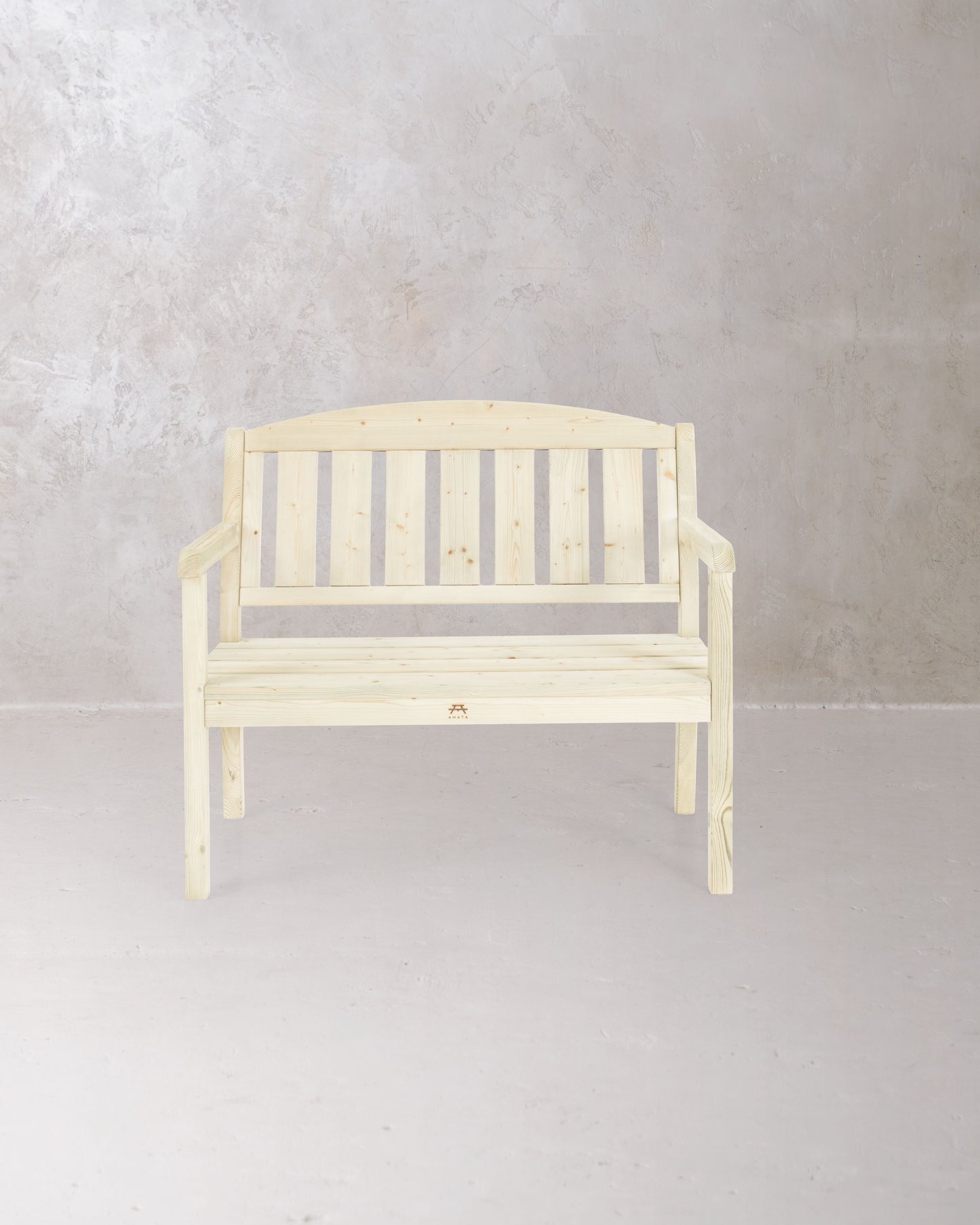 Classic Wooden Two Seater Garden Bench