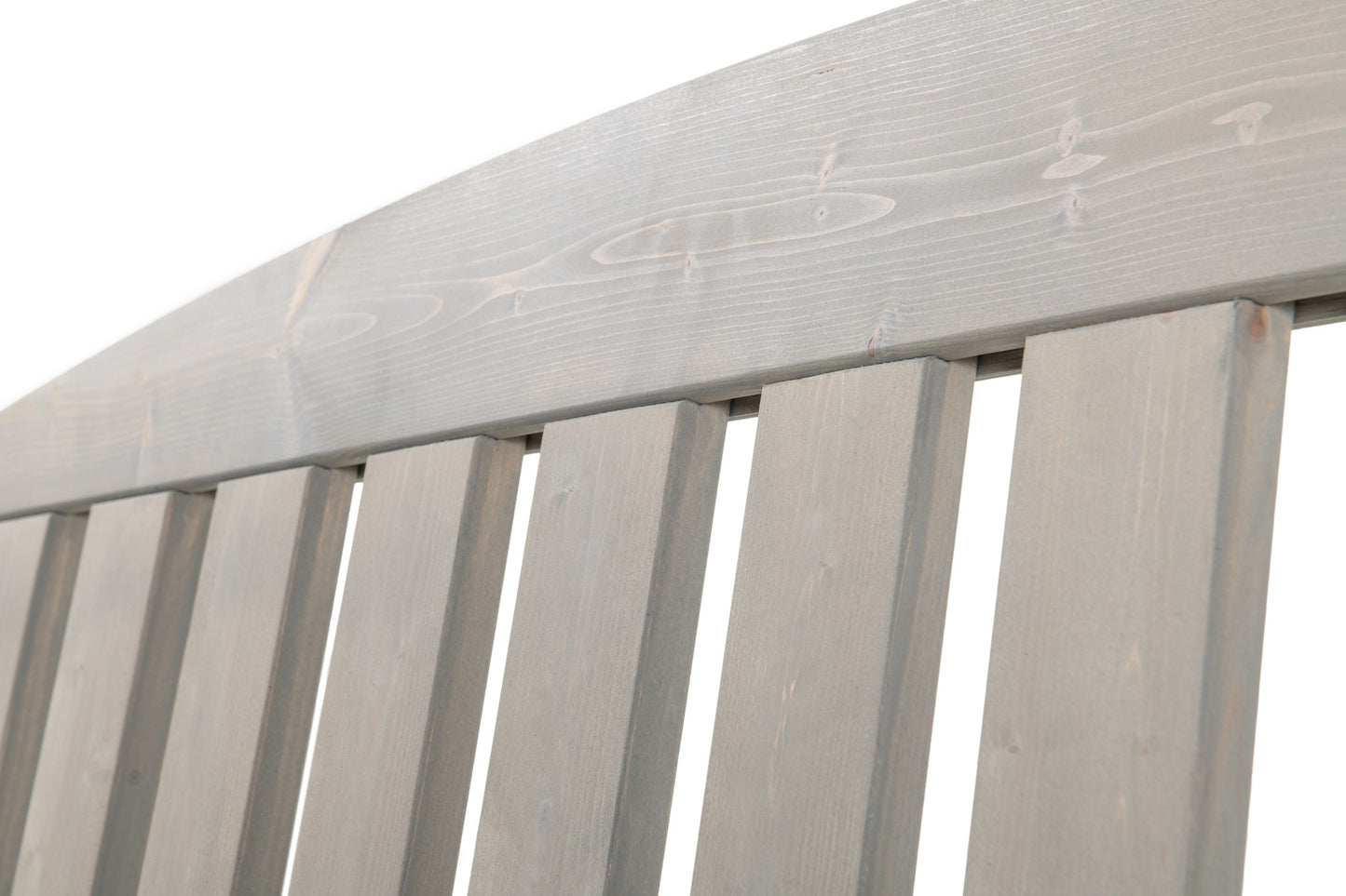 Wooden three seat Garden Bench with Arched Back