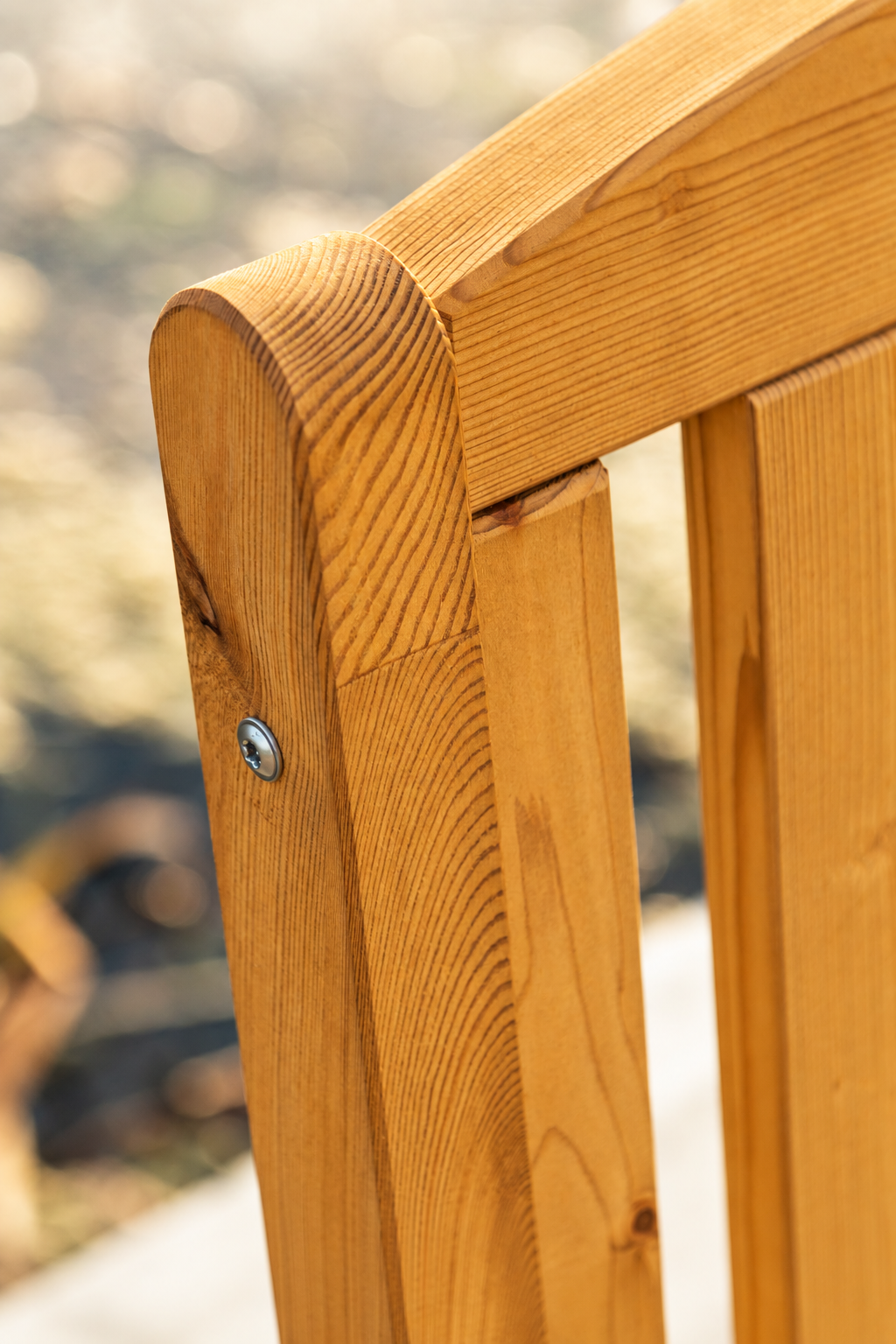 WENDEN 2-seater garden bench, brown